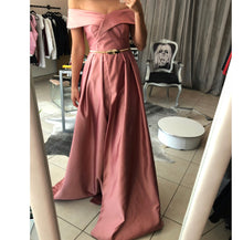 Cargar imagen en el visor de la galería, VESTIDO ROSA AMPON RENTA
