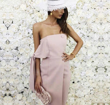 Cargar imagen en el visor de la galería, VESTIDO CORTO ROSA RENTA

